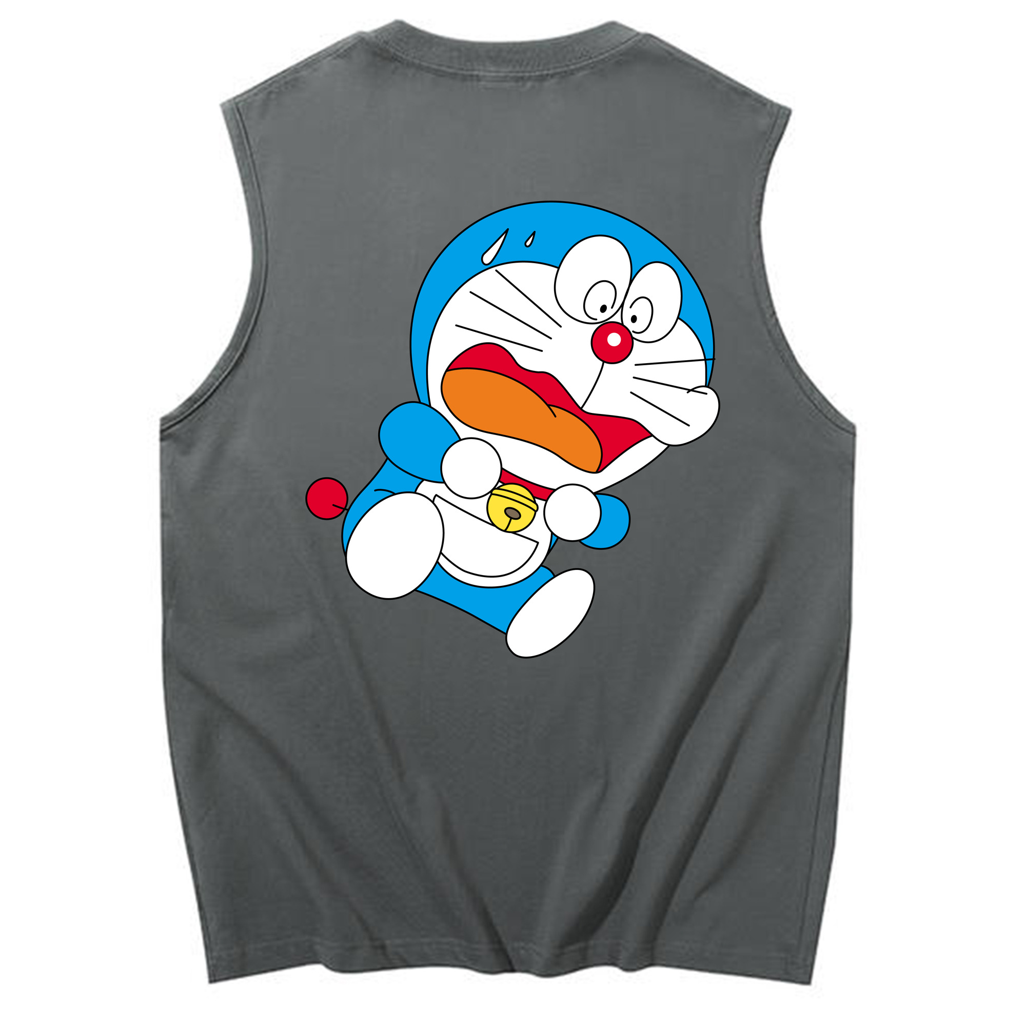 （画像用） ドラえもん Doraemon コットン100％タンクトップ（背面プリント）